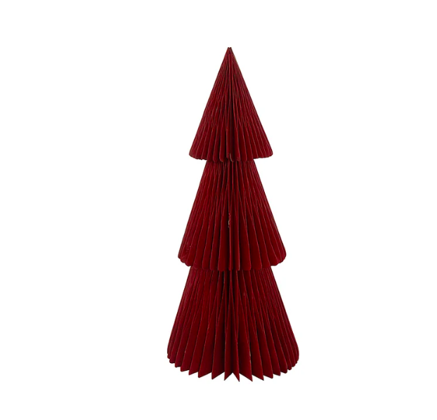 Paper Christmas Trees- Red - Image 2