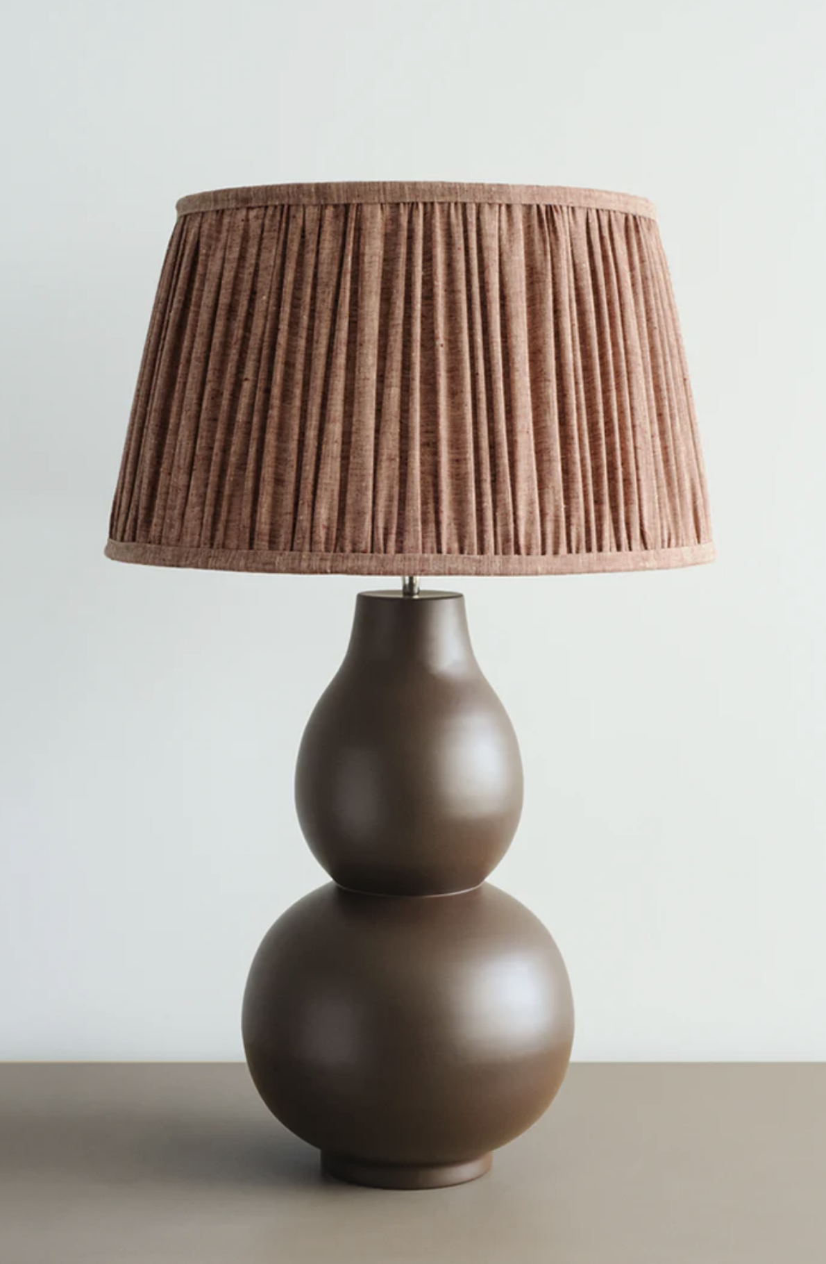 Curvo Chocolate Lamp
