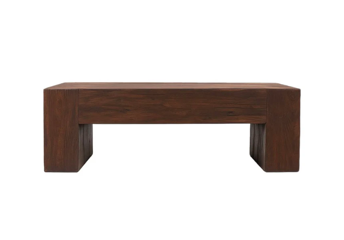 Olma Elm Bench – Walnut