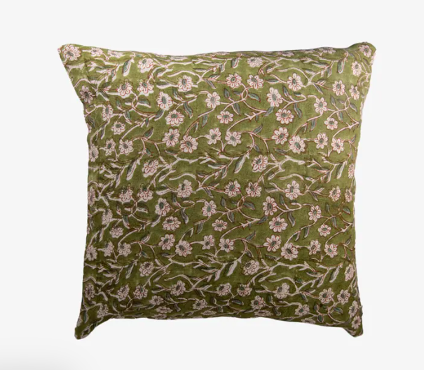 Daisy Handblocked Cushion