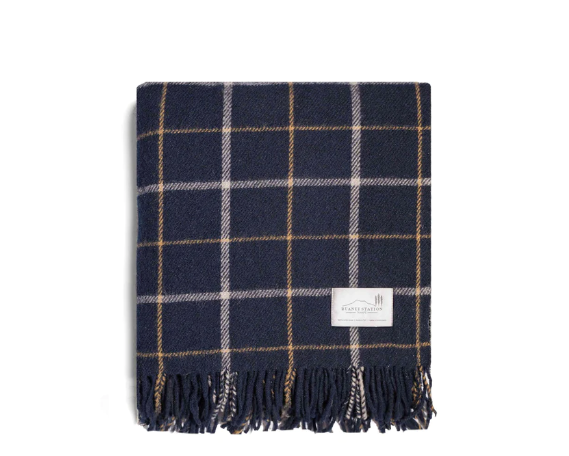 Ruanui Station Takarangi Tartan Wool Throw