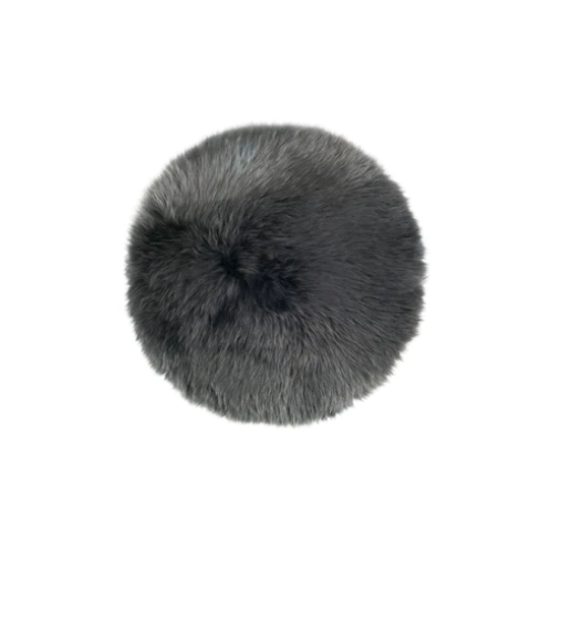 Circle Sheepskin Seat Pad - Image 2