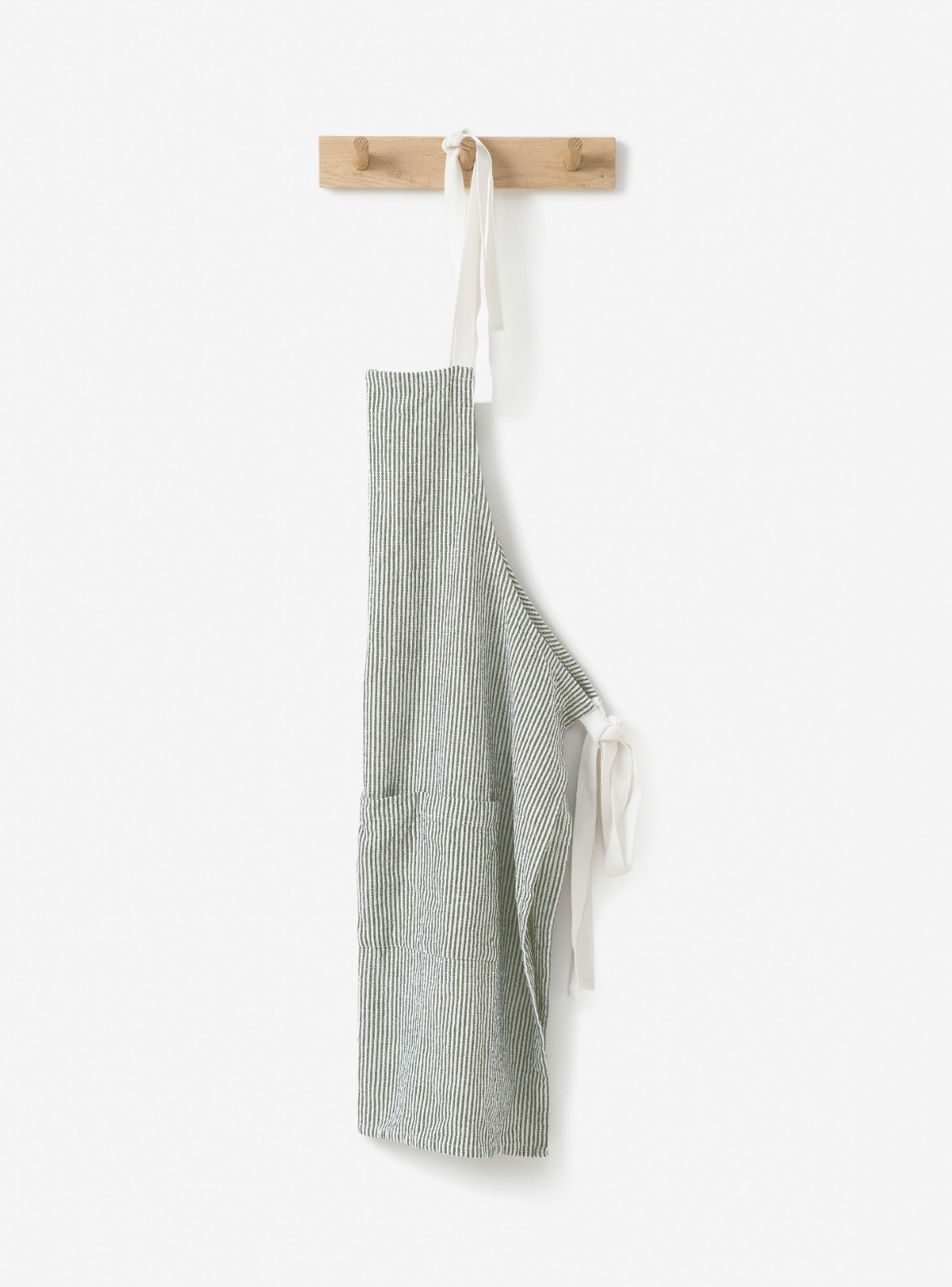 Stripe Washed Cotton Apron