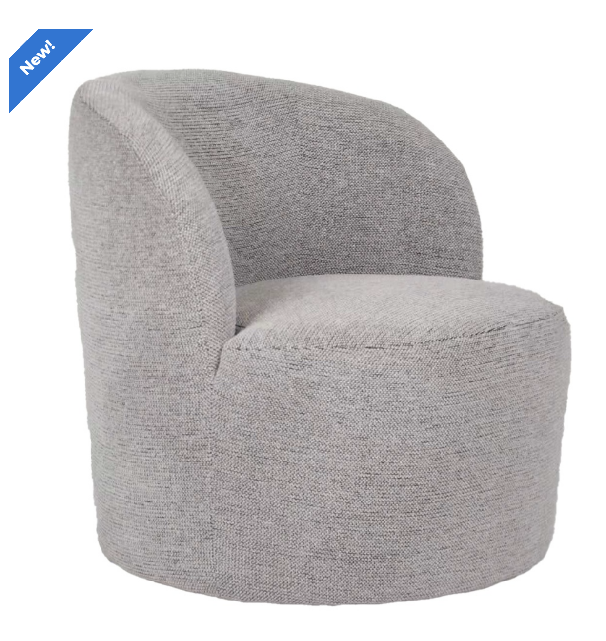 STELLA SWIVEL CHAIR - ASH CLOUD