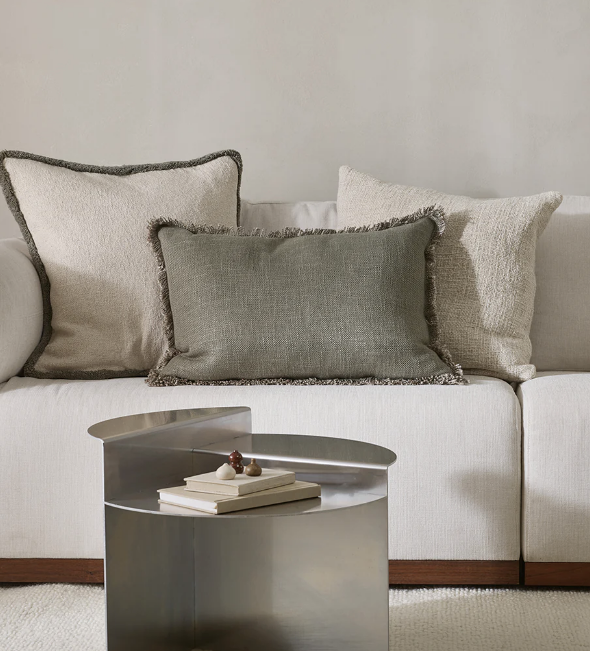 Darcy Sage Cushion Cover * - Image 2