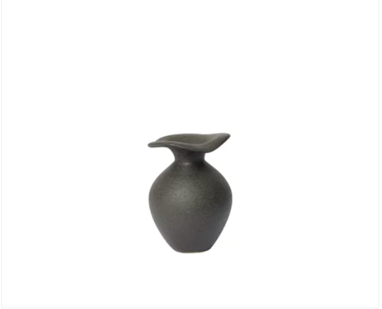 BROSTE Vase Florentina XS - Matt Black