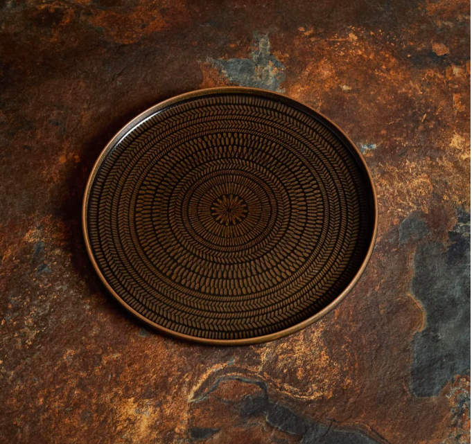 Lotti 33cm Serving Platter umber - Image 2