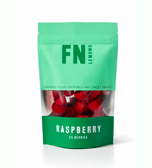Dried Raspberry Garnish