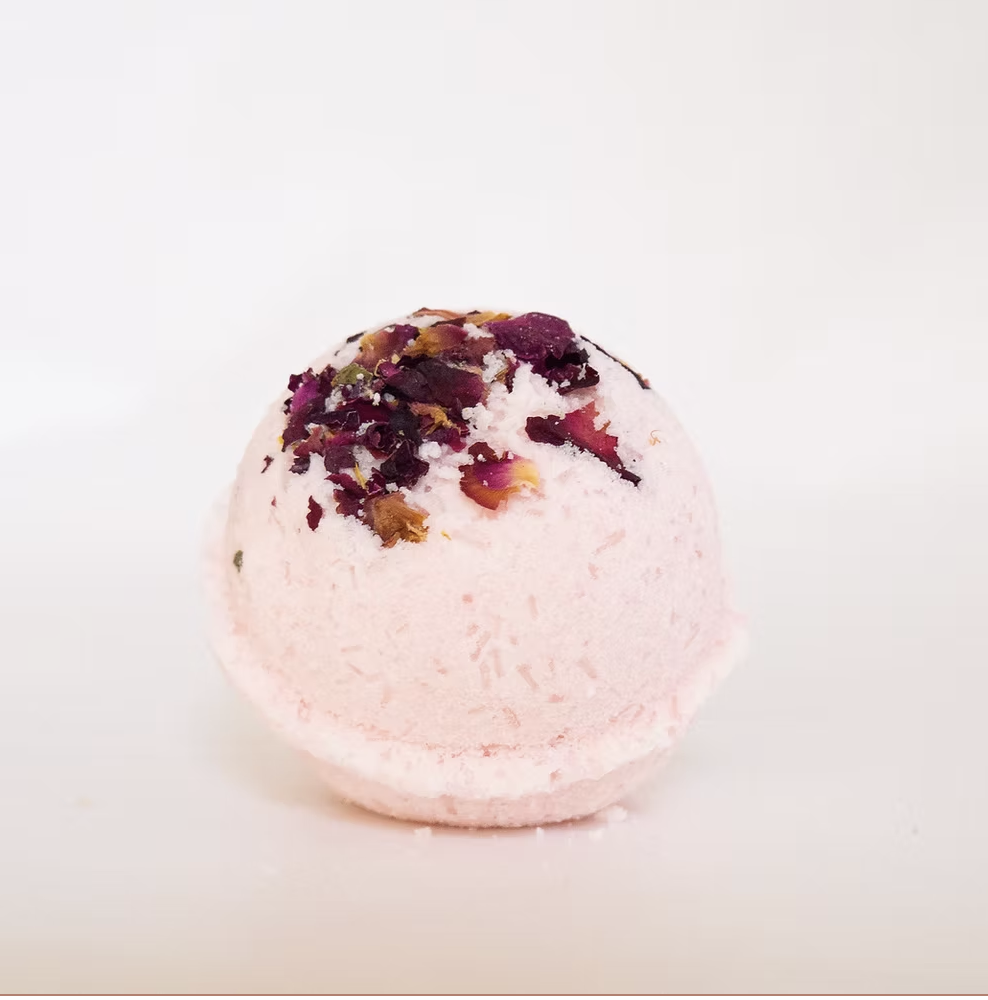 ROSE + HIMALAYAN SALT BATH BOMB - Image 2