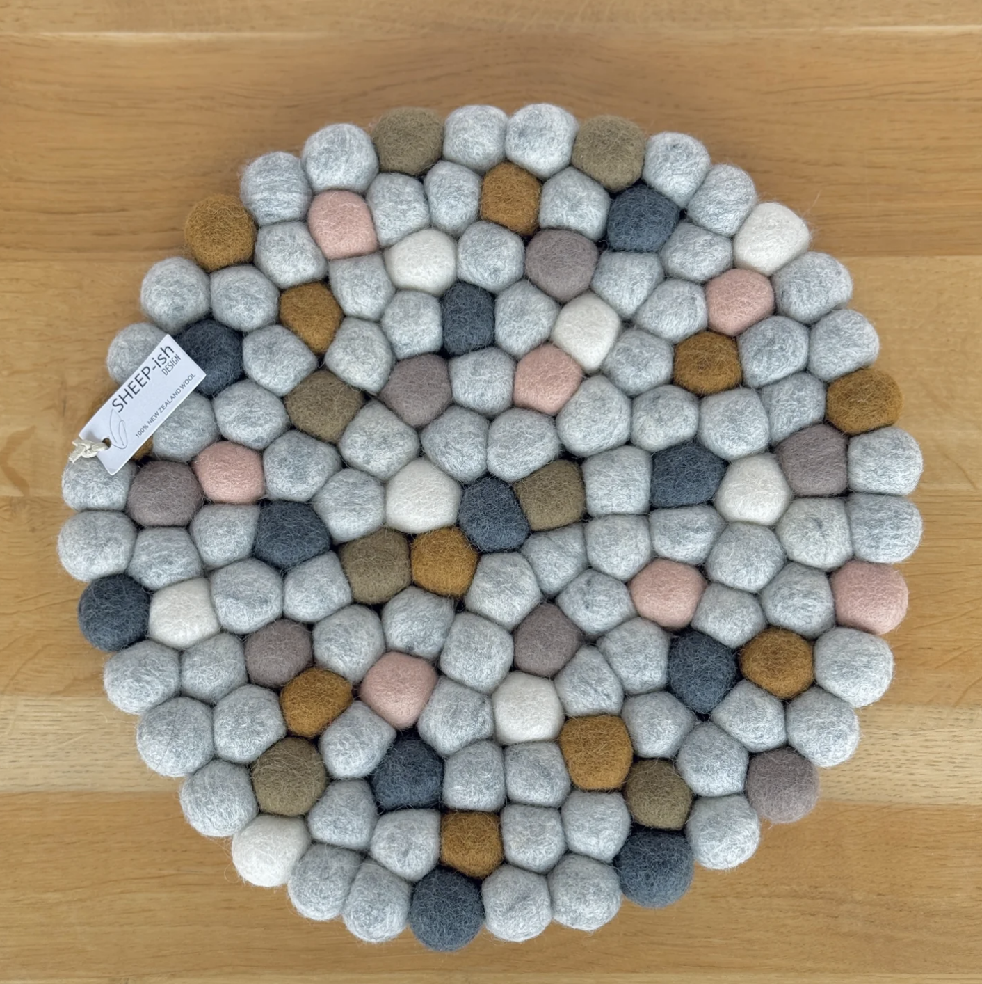 Felt Ball Pot Stand - Image 5