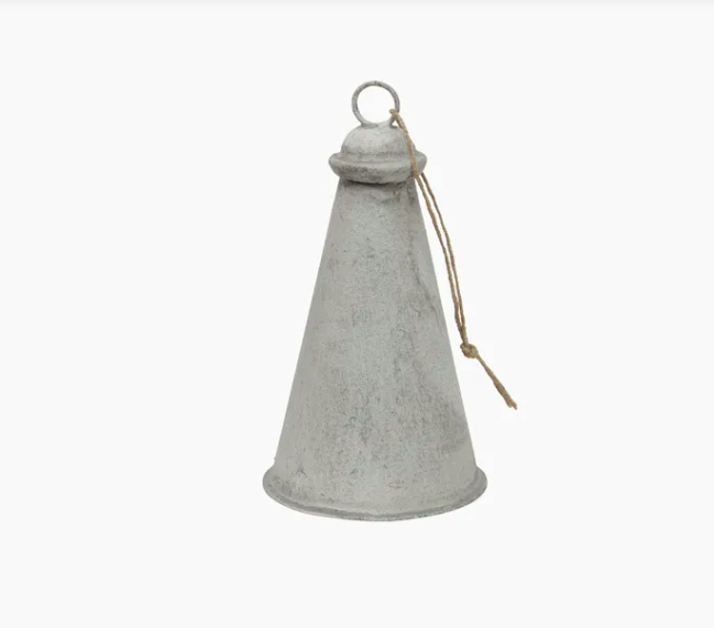Hanging Bell Long Ash Grey