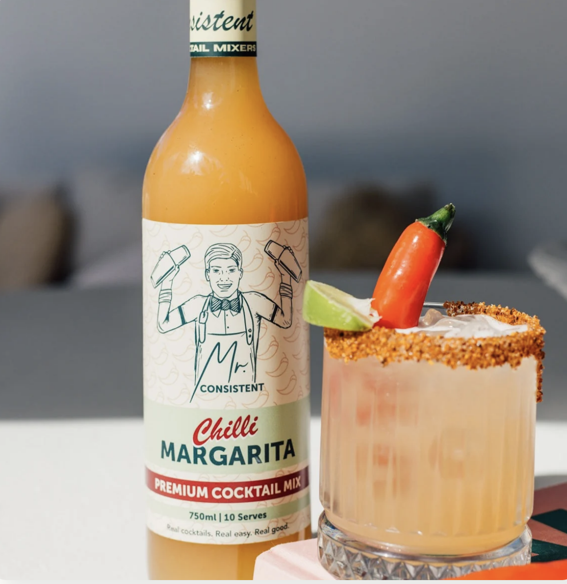 Mr. Consistent Chilli Margarita Cocktail Mixer - Image 2