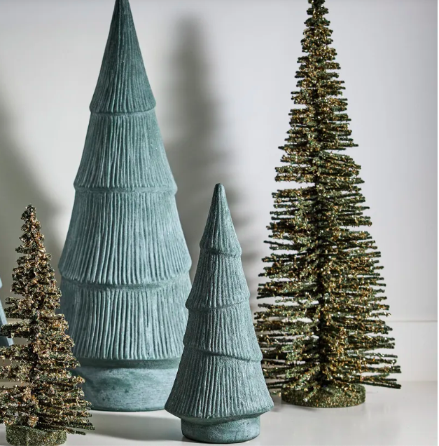 Form Evergreen Tree Ridged 27cmH - Image 2