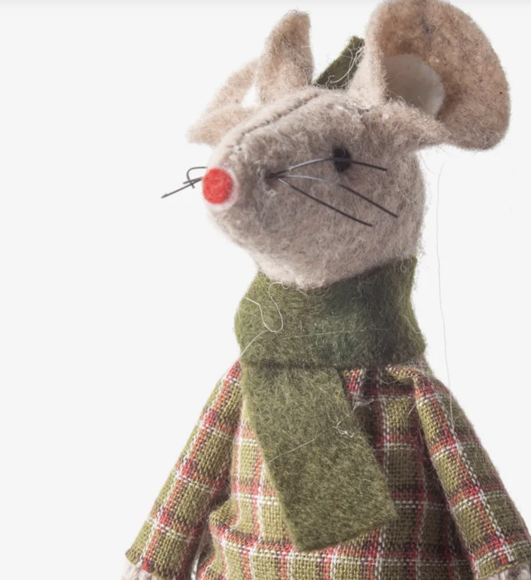 Green Billy Mouse Sitting - Image 2