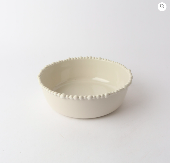 Melamine Pearl Upright Bowl Sand - Image 2