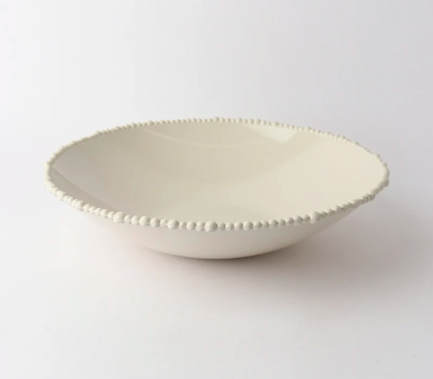 Melamine Pearl Tapered Bowl 38cm Sand