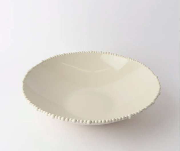 Melamine Pearl Tapered Bowl 38cm Sand - Image 2