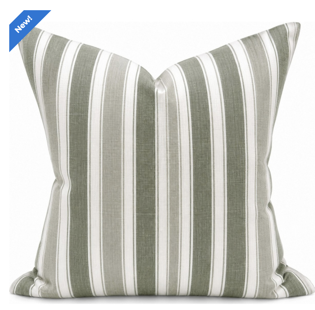 SNUGG & CO CUSHION COVER - STRIPPED GREEN 54