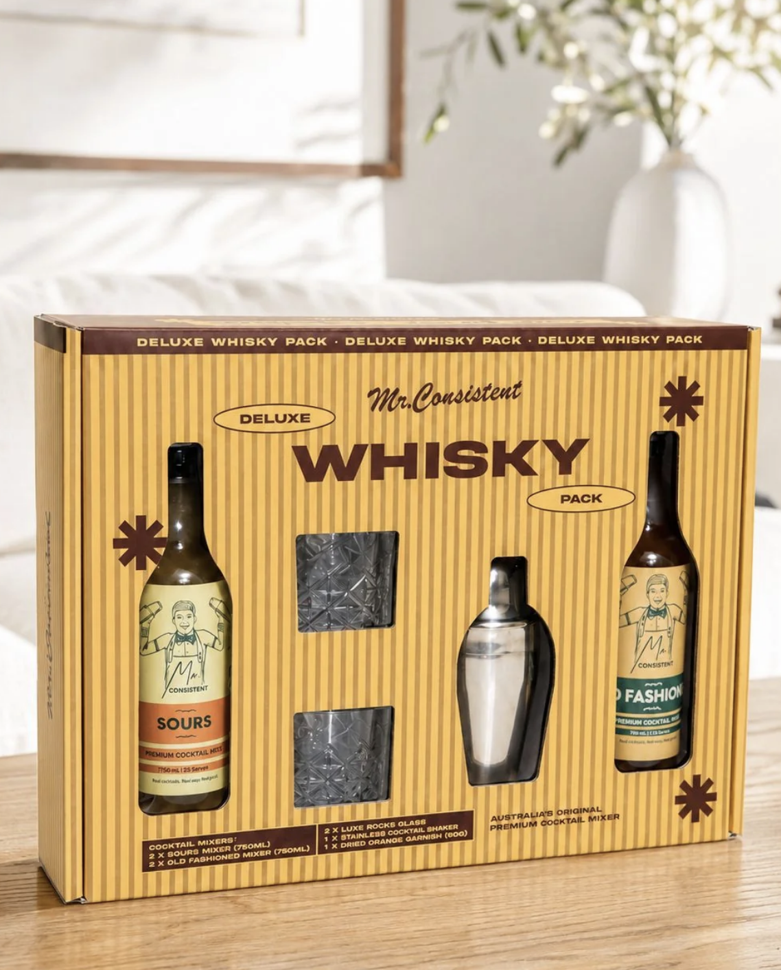 Mr. Consistent Deluxe Whisky Gift Pack