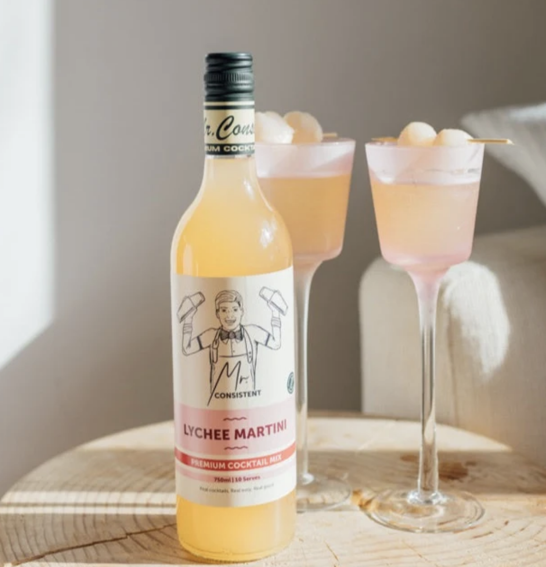 Mr. Consistent Lychee Martini Cocktail Mixer