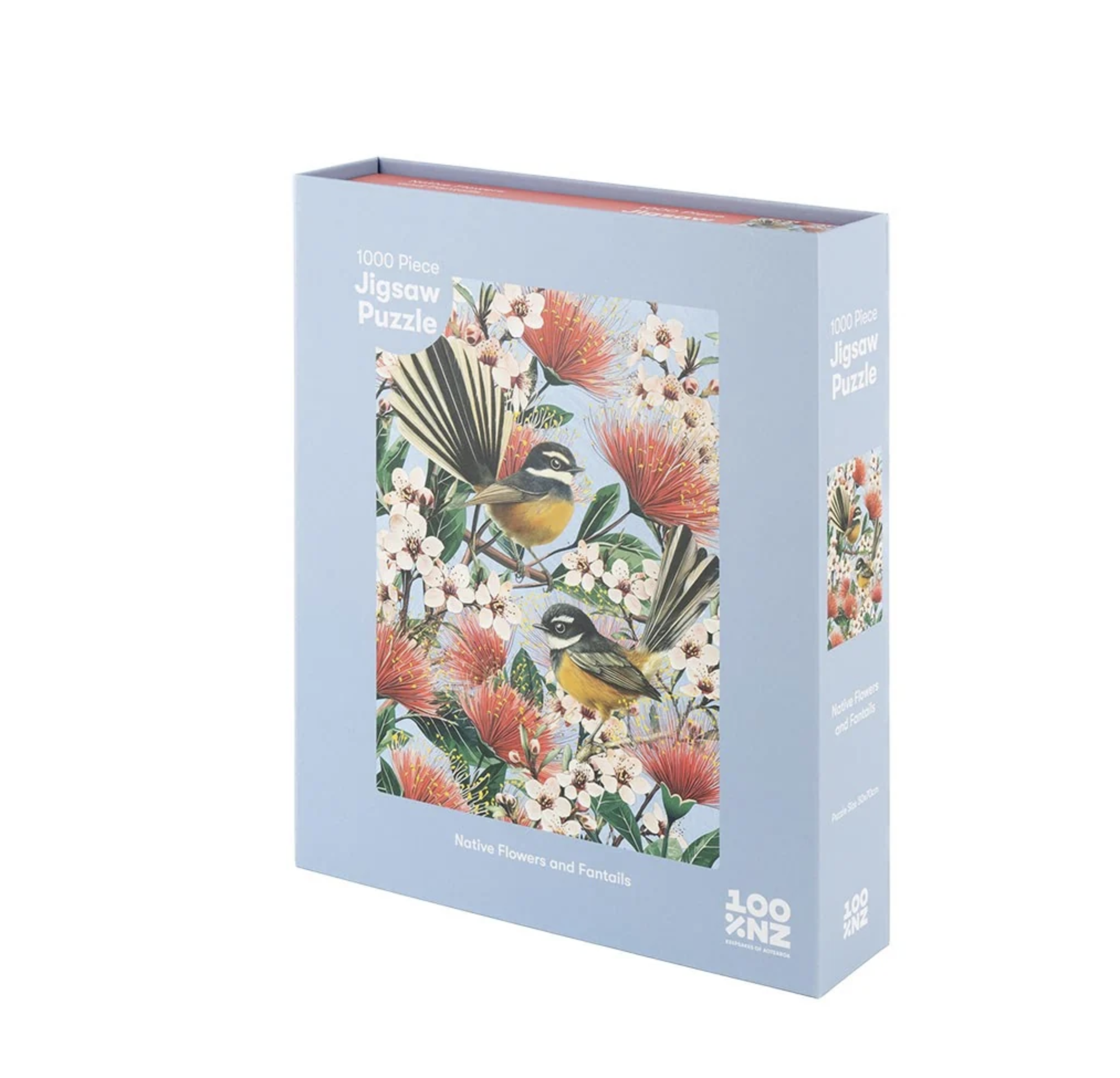 Native Flowers and Chatty Fantails Jigsaw Puzzle